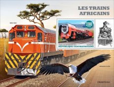 CENTRAL AFRICAN- 2022 11- AFRICAN TRAINS I  1V