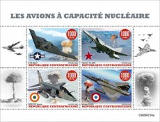 CENTRAL AFRICAN- 2022 11- NUCLEAR  AIRCRAFTS  4V