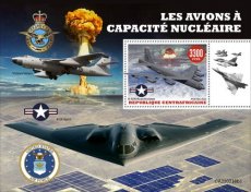 CENTRAL AFRICAN- 2011 11- NUCLEAR AIRCRAFTS I  1V