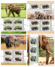 DJIBOUTI- 2023 03- ELEPHANTS  4X4BF