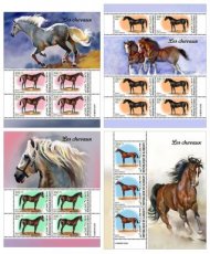 DJIBOUTI- 2023 03- HORSES  4X4BF