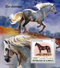 DJIBOUTI- 2023 03- HORSES II  1V