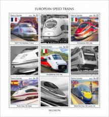 2023 03- SIERRA LEONE- EUROPEAN SPEED TRAINS  5V