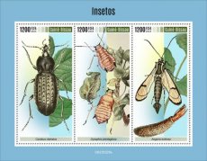 2023 04- GUINEA BISSAU- INSECTS  3V