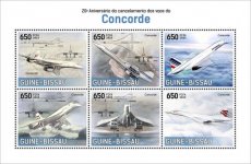2024 02- GUINEA BISSAU- CONCORDE  6V
