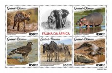 GUINEA BISSAU- 2023 01- AFRICAN FAUNA  5V