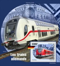 NIGER-2022/08- GERMAN TRAINS II 1V
