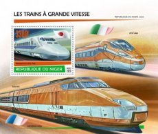 NIGER-2020/03- TRAINS A GRANDE VITESSE 1V